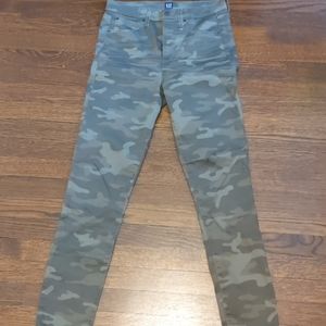 Gap High Rise True Skinny Ankle Jeans